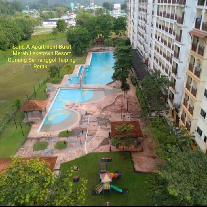 Sanie Guest Room Suria A' Apartment, Bukit Merah Laketown Resort Kampong Kubu Gajah  Eksteriør bilde