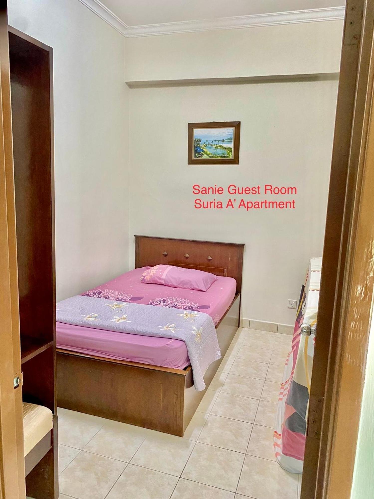 Sanie Guest Room Suria A' Apartment, Bukit Merah Laketown Resort Kampong Kubu Gajah  Eksteriør bilde