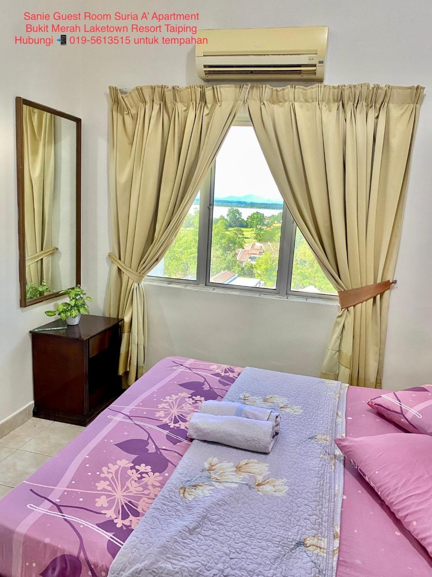 Sanie Guest Room Suria A' Apartment, Bukit Merah Laketown Resort Kampong Kubu Gajah  Eksteriør bilde