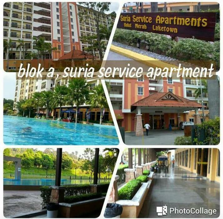 Sanie Guest Room Suria A' Apartment, Bukit Merah Laketown Resort Kampong Kubu Gajah  Eksteriør bilde